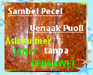 Sambel Pecel Uenaak Puoll