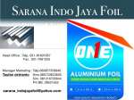 Sarana Indo Jaya Foil