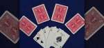 Poker cheat with marked cards