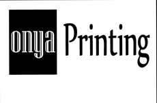 Onya Printing