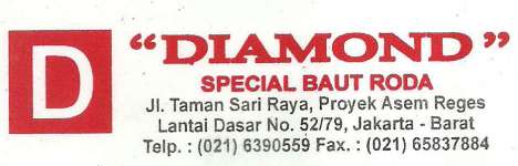 Diamond Special Baut Roda