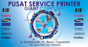 SPEAR PART PRINTER HANYA ADA DI GIANT COMPUTER