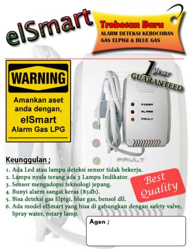 Alarm Kebocoran gas LPG