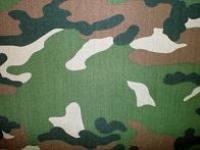 Aramid camouflage printed fabric