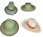 STRAW HATS - COWBOY HATS