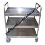 Trolley Stainless / Trolley Barang / Trolley Makanan / Trolley Minuman