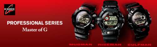 Casio Gshock Professional Series