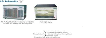 PLC Module for the control of Industrial Processes. (For working with EDIBON Teaching Units) 