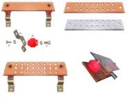 COPPER BUSBAR ( COPPER GROUND BAR)