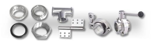 Sanitary fittings and Valves 