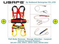 Full Body Harness & Energy Absorbing Lanyard USAFE