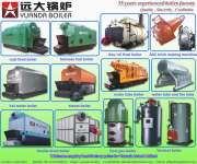 Coal fired steam boiler