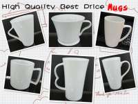 High quality super white CERAMIC Mugs supply