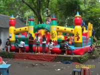 Istana balon bouncher